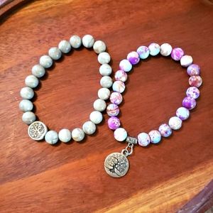 Tree of life inspired bracelets